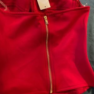 Charlotte Russe corset bustier